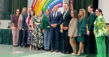 Danniel Marciando was awarded tenure by the Seaford Board of Education at its last meeting.