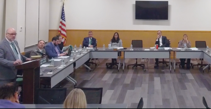 An entry plan was discussed at the Carle Place Board of Education meeting.