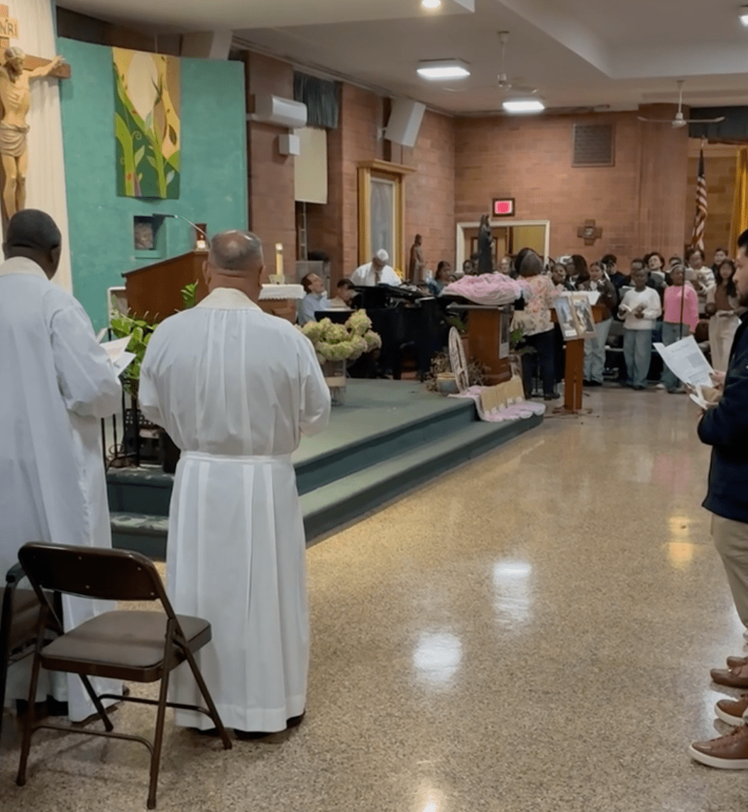 St. Brigid Church in Westbury holds vigil as part of nationwide movement