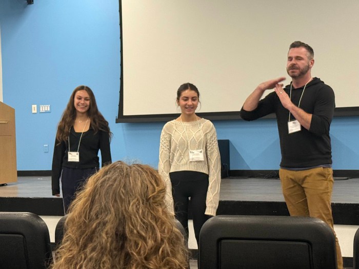 Carle Place High School students performed at Stage the Change.