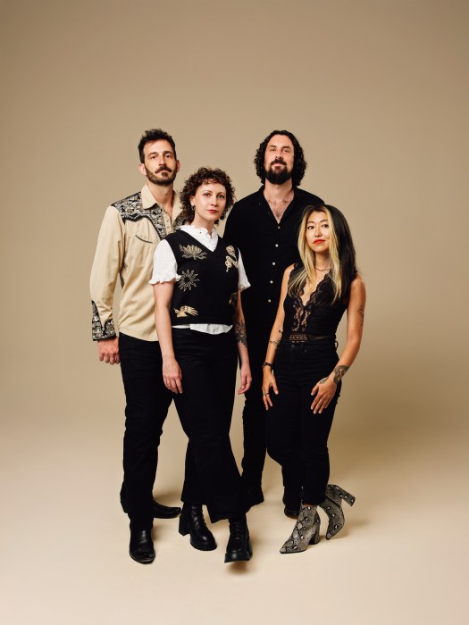 The Crane Wives (from left, Dan Rickabus, Emilee Petersmark, Kate Pillsbury and Ben Zito)