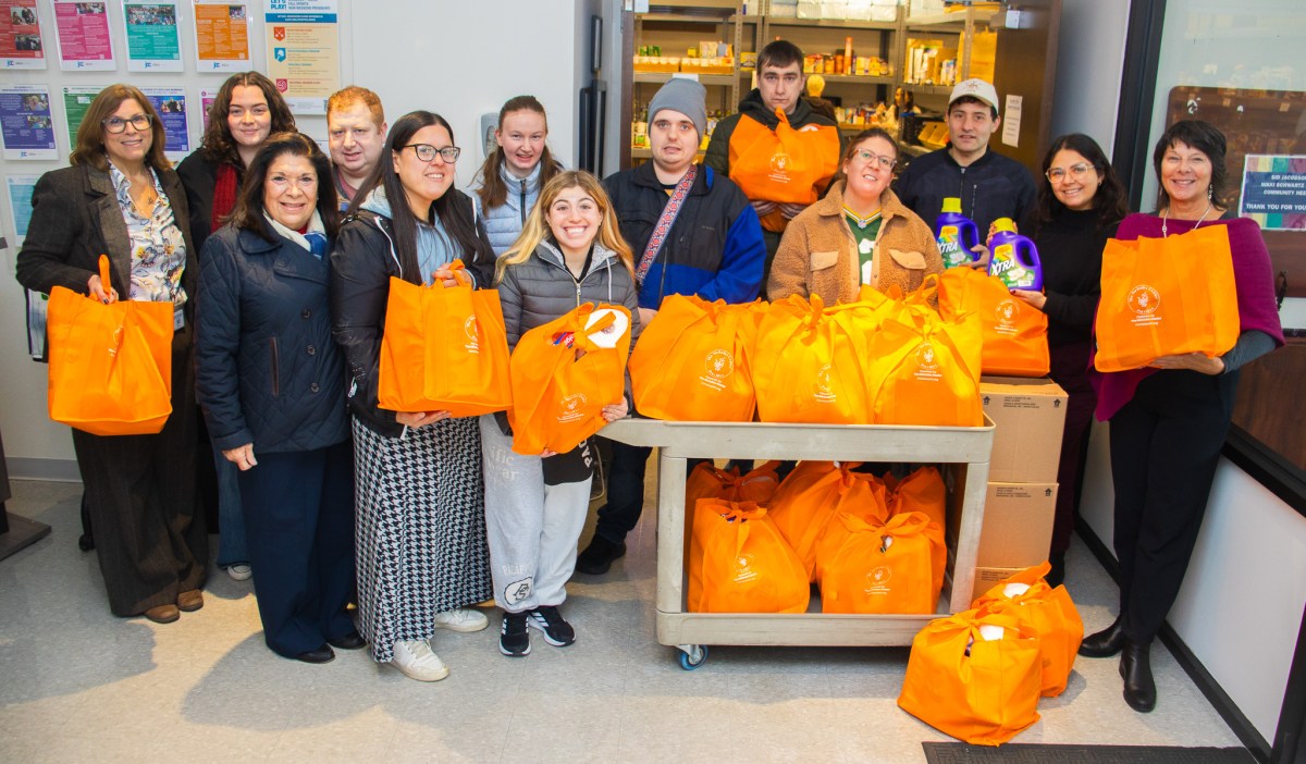 The Nicholas Center making deliveries.