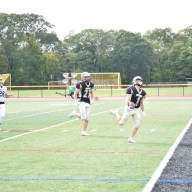 Wantagh High School's Varsity football team, pictured here during its homecoming game, defeated Bethpage 28-21 to win its second straight Nassau County championship.