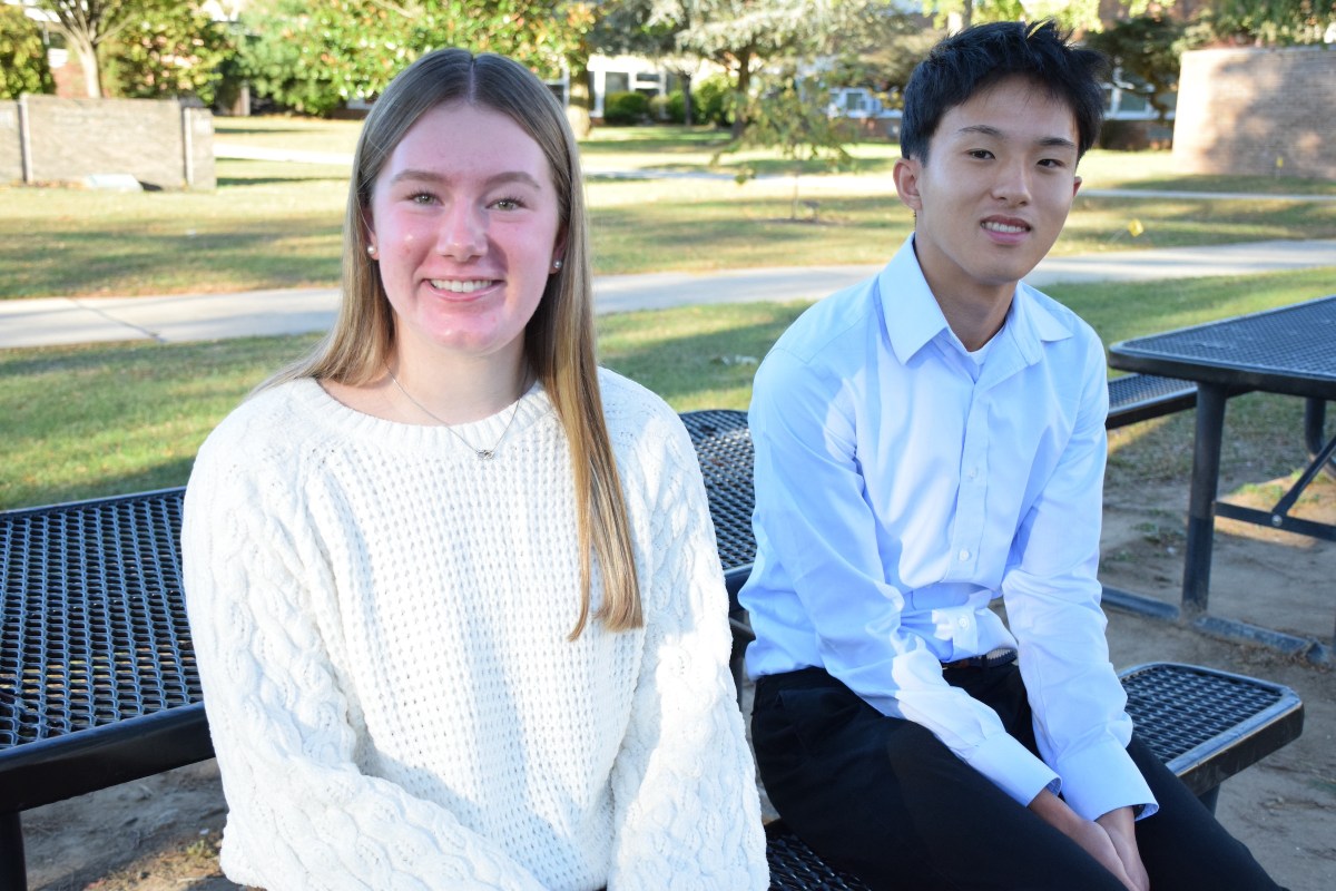 Victoria Ferraro and Ethan Chen are the top two graduates for their class, with averages separated by barely three-tenths of a point.