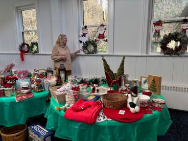 The Trinity Episcopal Church Christmas Boutique in 2024.