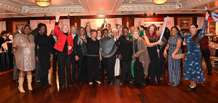 Guests got together to raise money at the 12th annual Westbury Arts Gala.