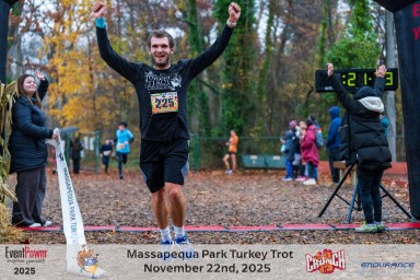 Over $10,000 was raised for the YES Community Counseling Center during the 2025 Massapequa Park Turkey Trot.