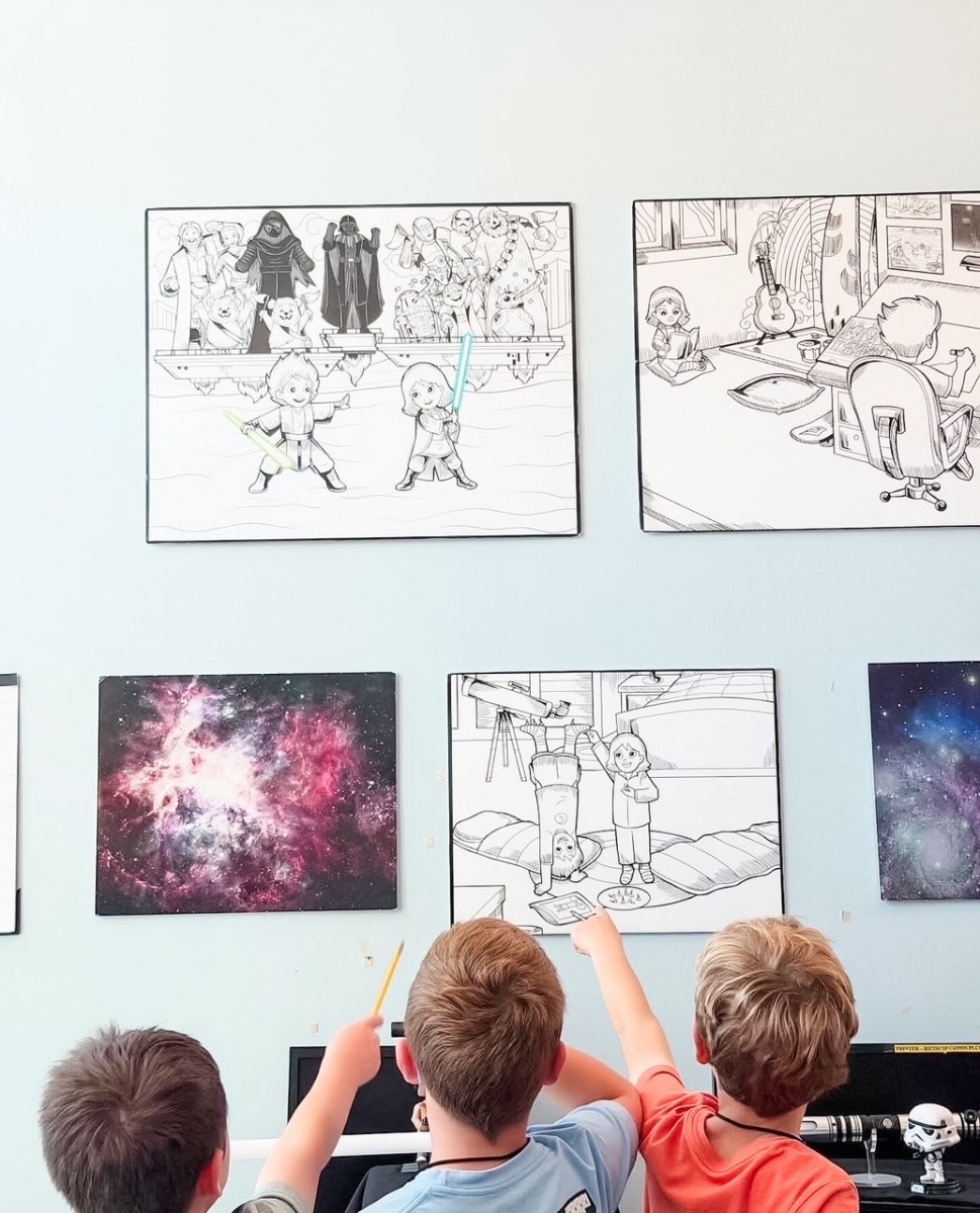 Port Washington students benefiting from The Ed. Foundation grant Submerge Storytelling.