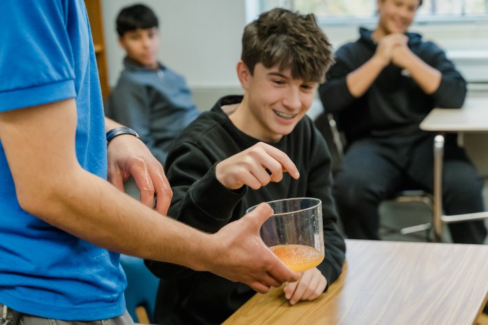 High schoolers received a unique educational experience.