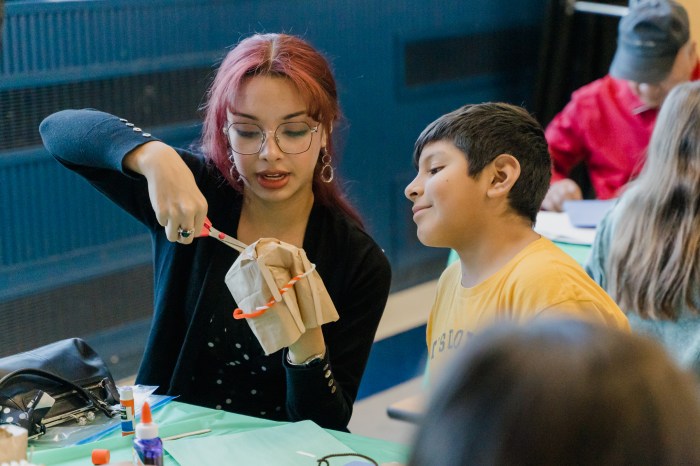 Fourth graders at Central Boulevard Elementary School welcomed parents and special guests to campus for the "Build a Wigwam Engineering Challenge."
