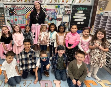 Mineola students dress up for 50th school day