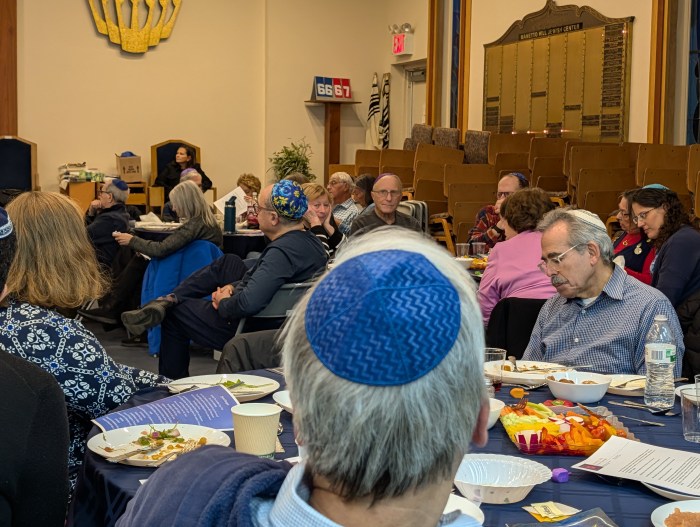 The Jewish center's Hannukah party was a launching point for the DEAR program.