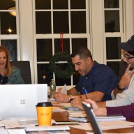 East Williston Trustees in the Monday Dec. 29 meeting.