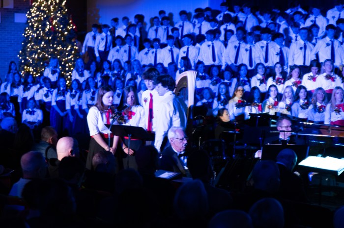 St. Anthony's choir performed its Christmas show on Dec. 12, 2025 (Rob Cuni)