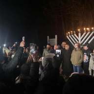 The menorah lighting at the MiYaD Chabad concluded Hanukkah for 2025.