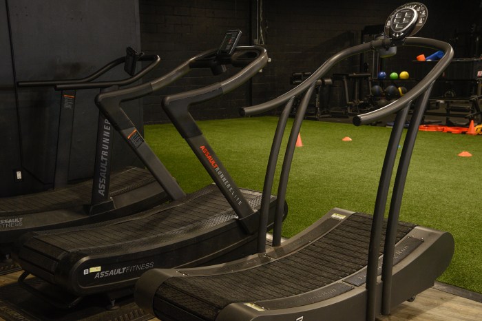 Speed Island's new Farmingdale facility features a wide variety of equipment.