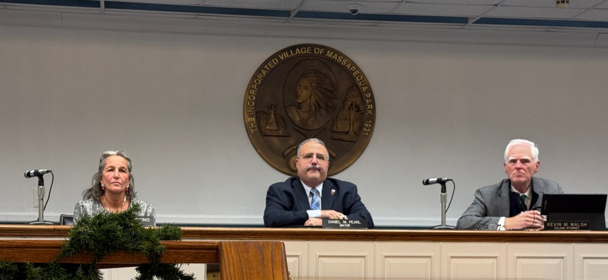 The Massapequa Park Village board listened to residents' concerns about speeding on Voilet Street and approved the site plan for a new Wonder.