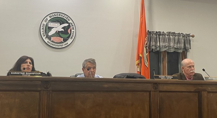 The Village of Manorhaven Board of Trustees November meeting addressed concerns over the removal of a year long extension for the village's moratorium.