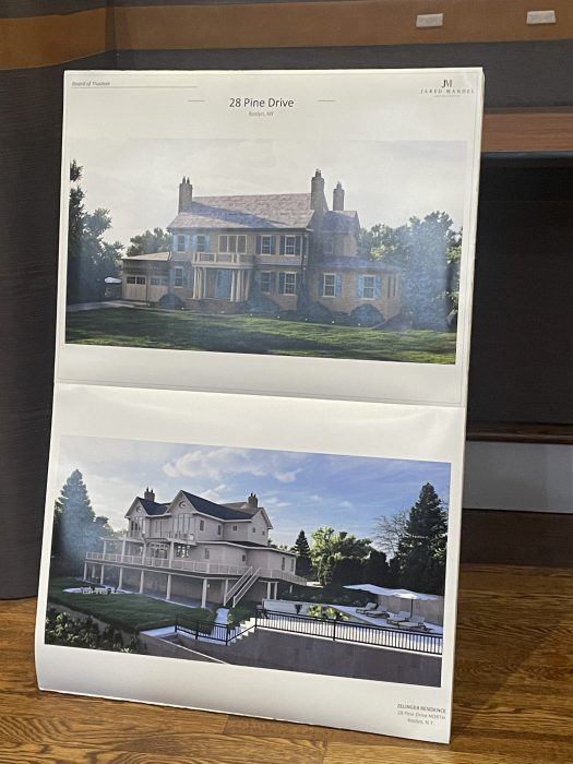 Proposed development on 28 Pine Drive North in Roslyn. 