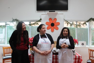 Founders of The Nicholas Center Chocolate Lab celebrated the company's first year of business.