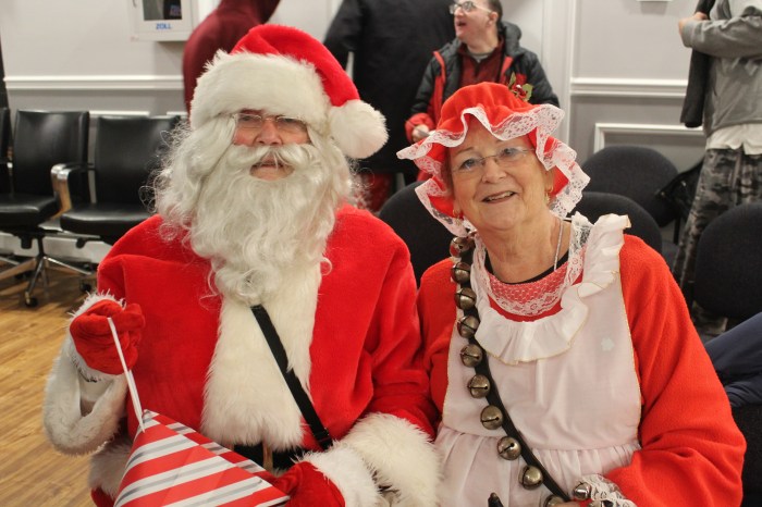Santa and Mrs. Claus joined the Village of Manorhaven celebration. 