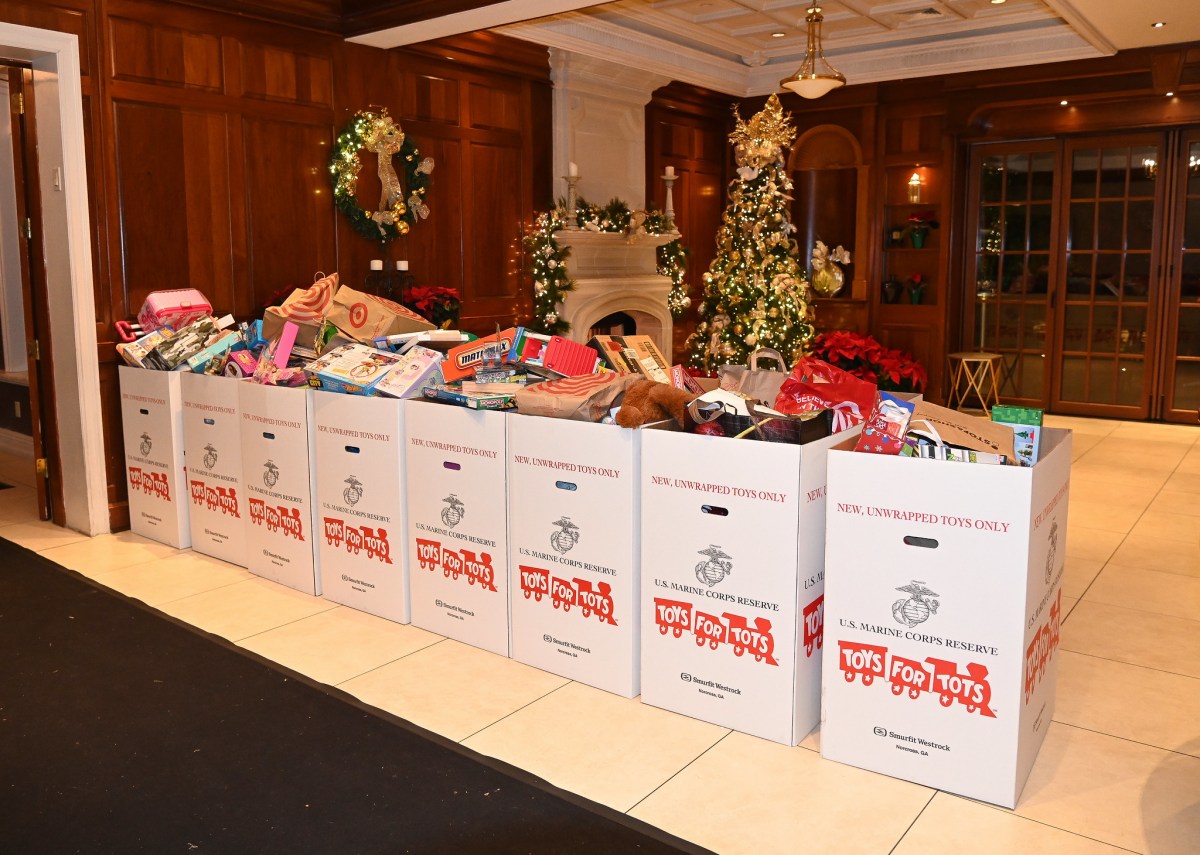 The Scotto Brothers held their 14th annual marine toys for tots holiday gift drive in 2025