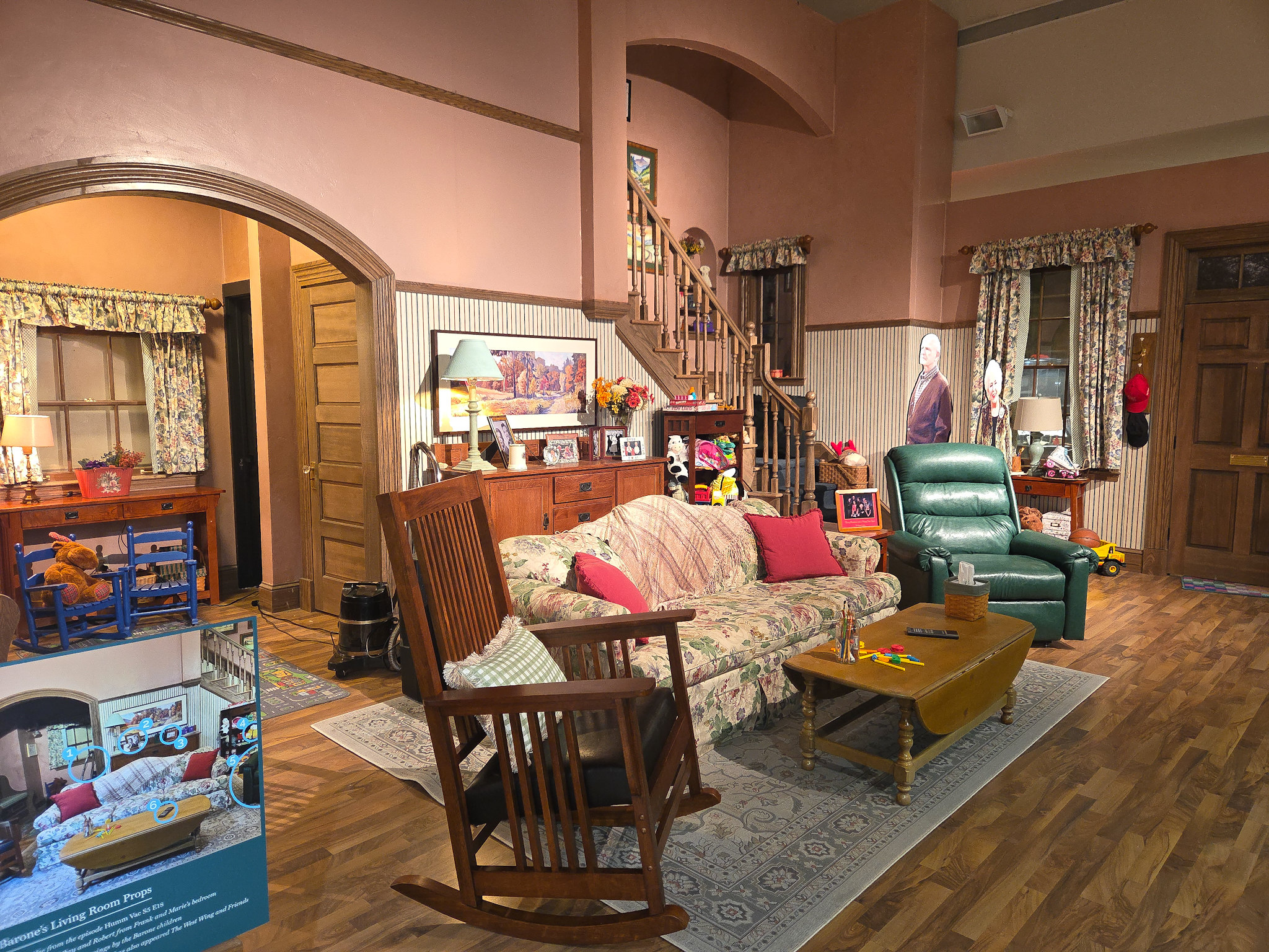 Ray Romano visited the 'Everybody Loves Raymond' 30th anniversary exhibit at the Long Island Entertainment Hall of Fame (LIMEHOF)