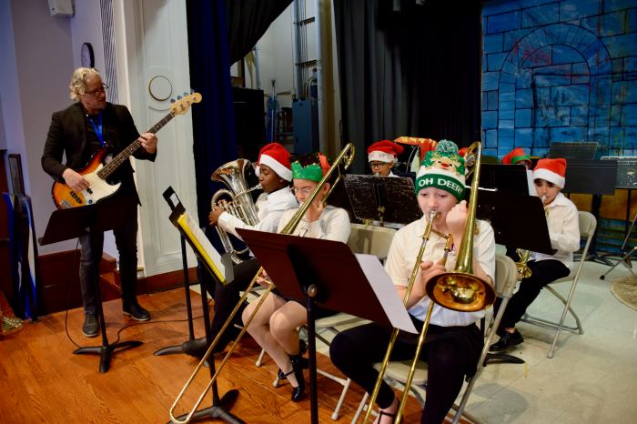 John Lewis Childs School’s Snazzy Jazzies performs on Dec. 18.
