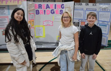The Seaford Middle School science fair featured 116 projects by seventh graders.