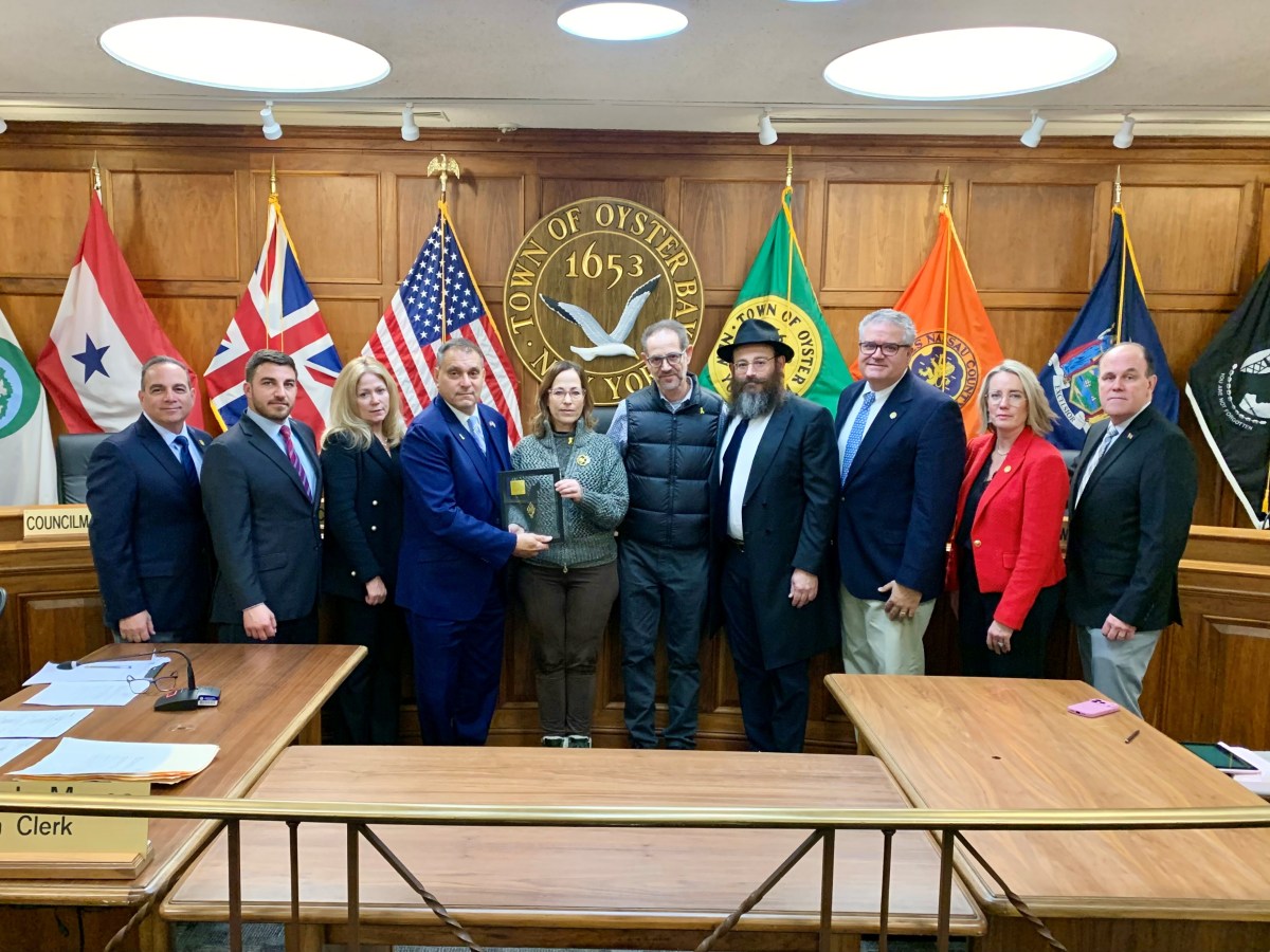 The Neutra family thanked the Oyster Bay Town Board for its support.