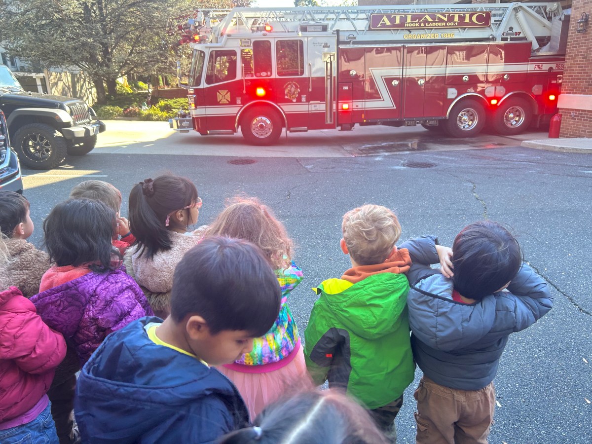 The children of the Port Washington Children’s Center had an unforgettable experience visiting the Port Washington Fire Department.