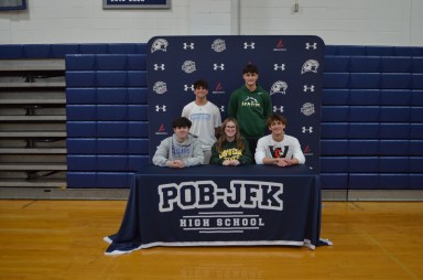 Plainview-Old Bethpage John F. Kennedy High School Class of 2026 student-athletes announced their future colleges.