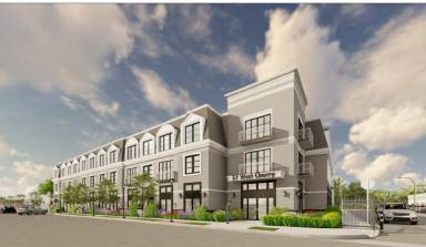 A 20-unit housing development in Hicksville is expected to be complete in 2027.