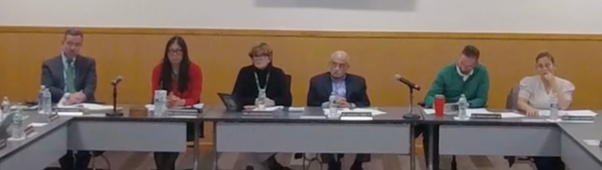 A presentation shown at the Carle Place Board of Education meeting highlighted the district's educational improvements.