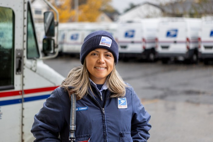Olga Hidalgo said she takes great pride in being a postal worker.