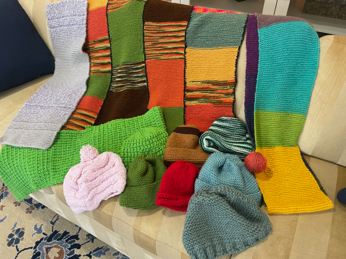 The Knit Wits creations.