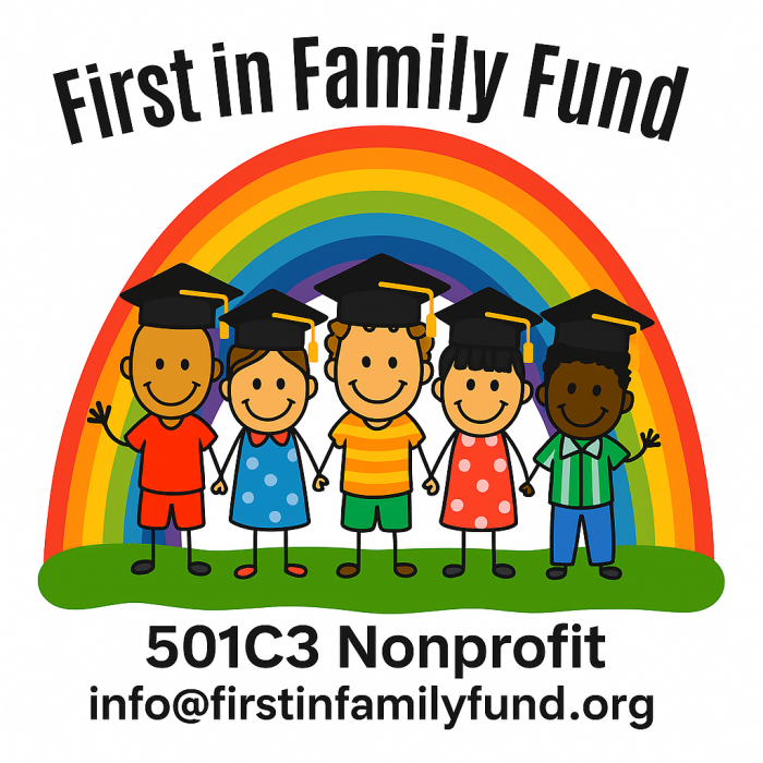 First in Family Fund logo.