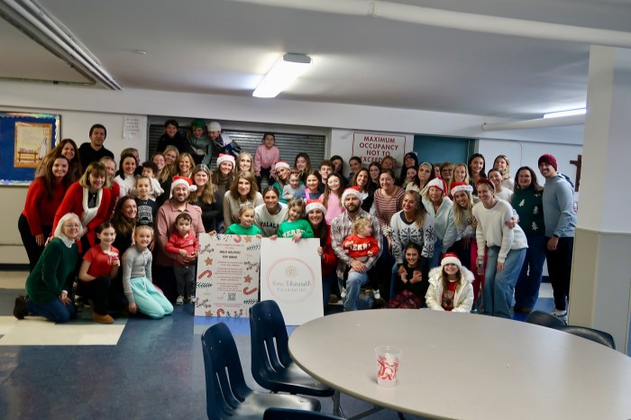 Over 850 gifts were given to the Port Washington community at the Rose Elizabeth Foundation's annual holiday toy drive.