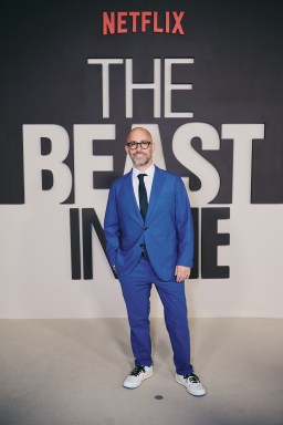 Gabe Rotter attends as Netflix hosts the New York Special Screening of "The Beast In Me" at The Paris Theater in New York City.