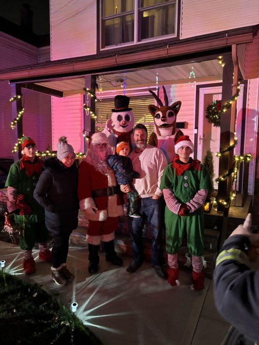 Mineola Fire Department visits homes with Operation Santa