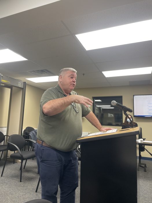 Port Washington Fire Department Treasurer Chris Bollerman.