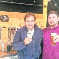Tim Irwin and Chris Dougherty, founders of the new brewery Rites Brewing, utilize ancient beer-making techniques.