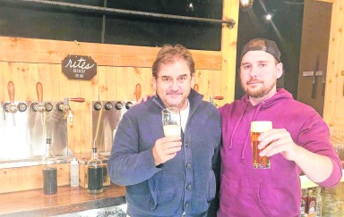 Tim Irwin and Chris Dougherty, founders of the new brewery Rites Brewing, utilize ancient beer-making techniques.