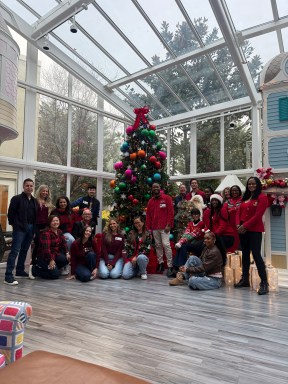Ronald McDonald House welcomed Macy's team members for holiday decoration