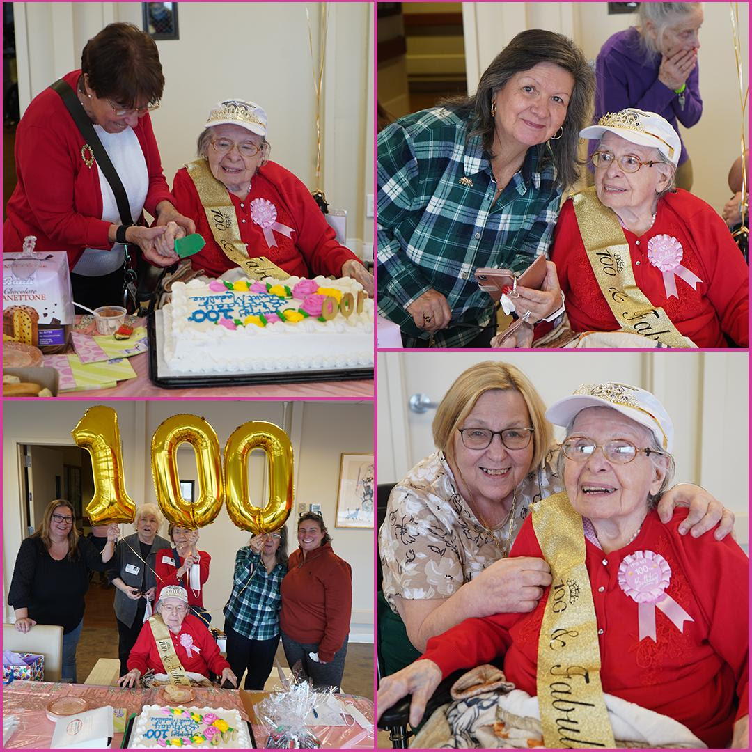 Madeline Dileo celebrated her 100th birthday last week.