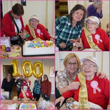 Madeline Dileo celebrated her 100th birthday last week.