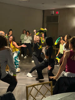 Students host dance party for Jamaica