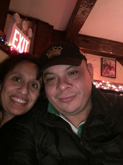 Tomas Orellana and Claudia Orellana (R to L)