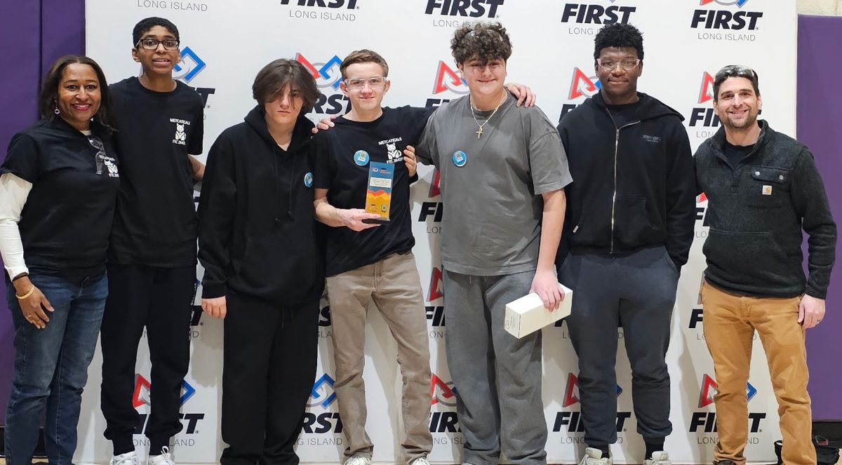 Students won FIRST tech challenge robotics contest.