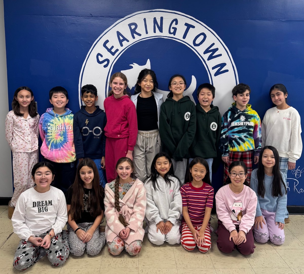 Searingtown Elementary School NMEA All-County student musicians.